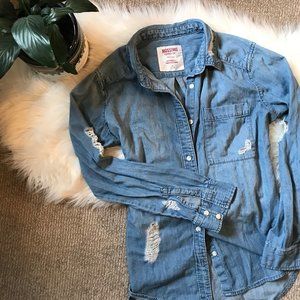Denim Boyfriend Button Up